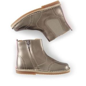 Boden Gold Chelsea Boot Ankle Booties